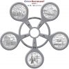 2001 State Quarter Coin Carousel