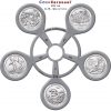 2016 America The Beautiful Quarter Coin Carousel