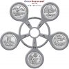 2018 America The Beautiful Quarter Coin Carousel